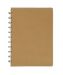 A4 Pur Natural Leather with Cream Blank Pages